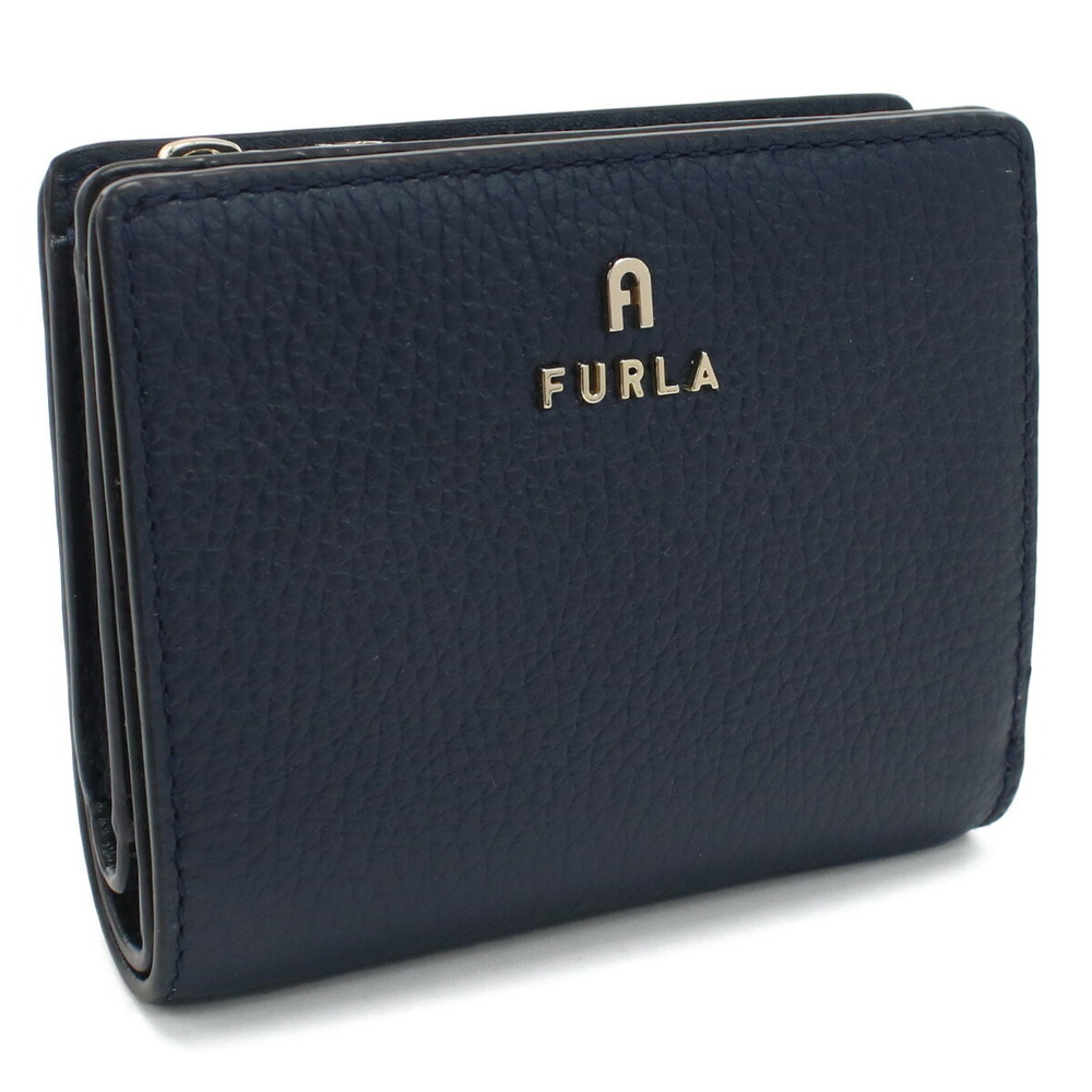 Furla Camelia Bilfold Wallet Mediterraneo Navy Blue